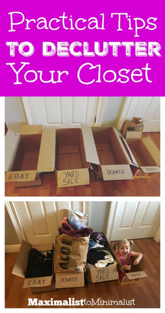 spring cleaning 101: The closet